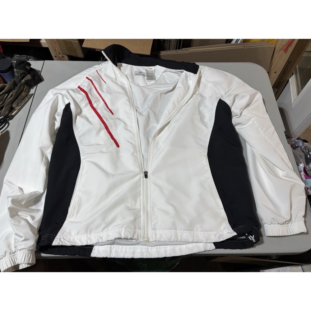 Sergio Tacchini XL Black Red White Tracksuit Black Pants